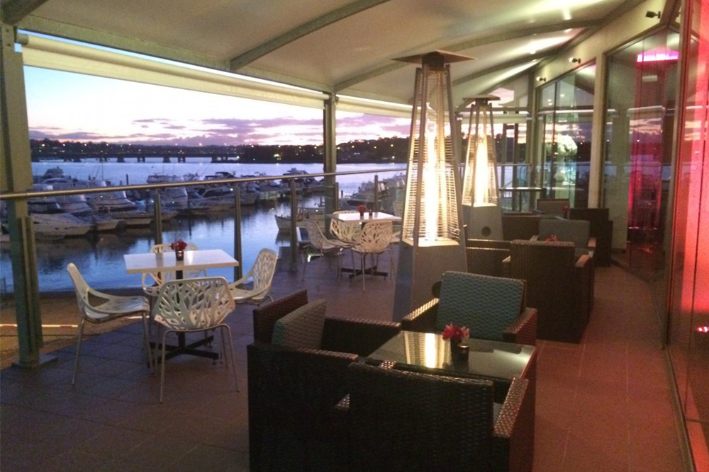 Terrace with Heaters for Events