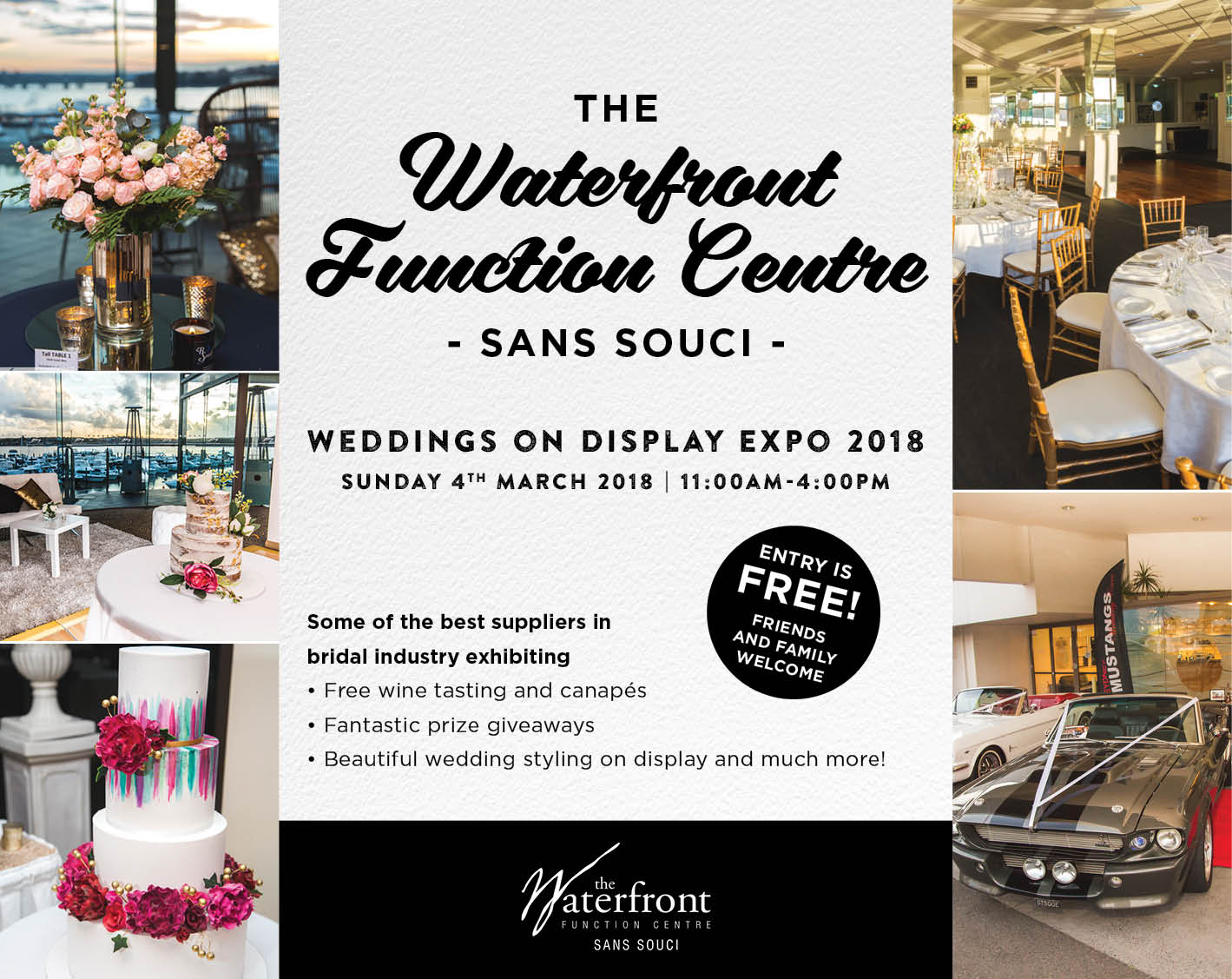 Weddings on Display Waterfront Function Centre 2018