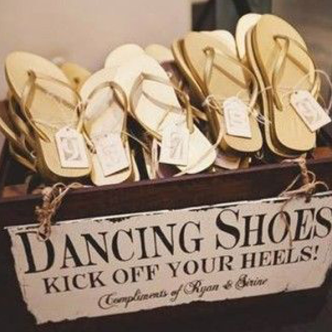 Dancing Shoes and Flip-flops